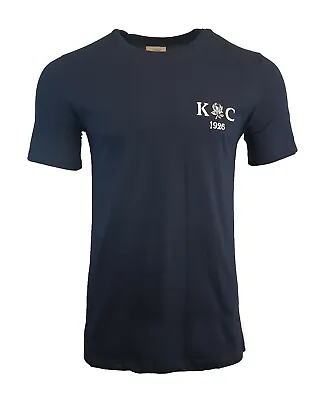£55.24 • Buy Kent & Curwen T-shirt Navy White Kc 1926 Rose Logo David Beckham Vintage England