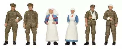 Bachmann 36-409 OO Gauge WW1 Medical Staff And Soldiers • £14.95