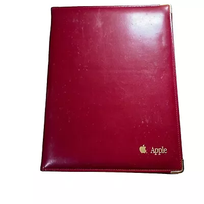 Vintage Apple Notepad Portfolio  • $100