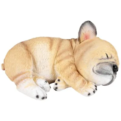 French Bulldog Sculpture Ornament Dog Statue Figurine Outdoor Garden Decor U8 • £22.86