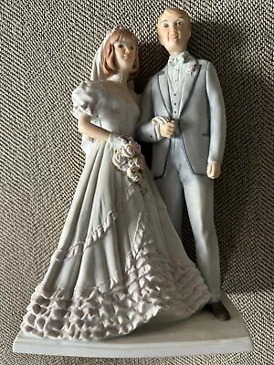 Vintage Kaiser Fine Porcelain Bride & Groom Handpainted #66/2500 West Germany • $45