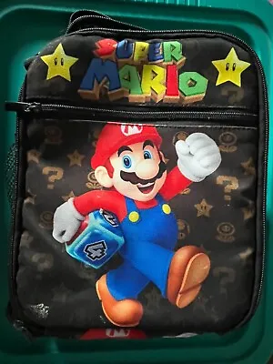 Super Mario Lunch Box Soft  Insulated Cooler • $22