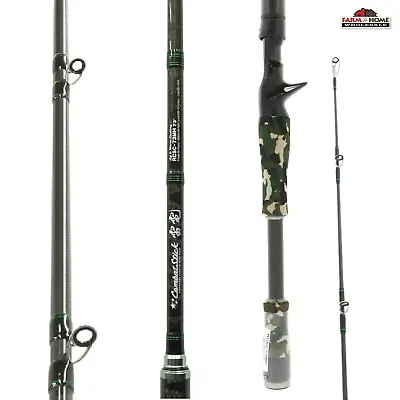 7'3  Evergreen Combat Medium Heavy Casting Fishing Rod RSCS-73MH ~ NEW • $101.47