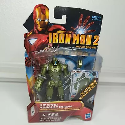 MARVEL IRON MAN 2 MOVIE SERIES #16 WEAPON ASSAULT DRONE New Action Figure • $9.99