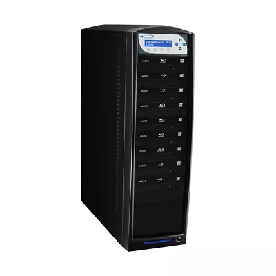 SharkBluCP 9 Target Blu-ray BDXL DVD CD Disc Duplicator With USB 3.0 + 2 TB HDD • $1785