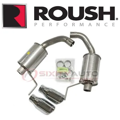 $931.29 • Buy ROUSH Performance Exhaust System Kit For 2015-2019 Ford Mustang - Tail Pipes Wp