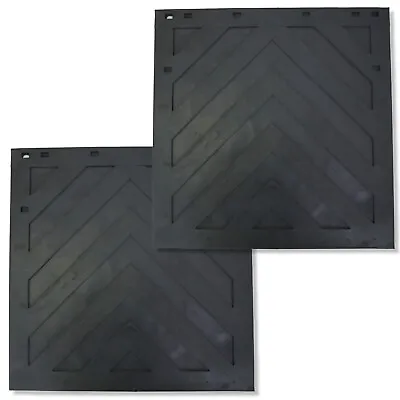 $48 • Buy Mud Flaps 24 X 24  Semi Truck Trailer Heavy Duty 3/8  Thick Rubber 1 Pair