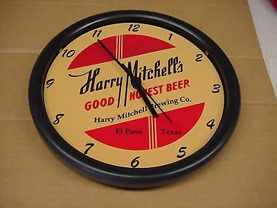 Harry Mitchell's Beer Wall Clock - • $26.95