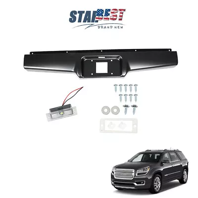 Rear Bumper Roll Pan W/ LED License Light For 1982-1993 Chevy S10 GMC S15 Sonoma • $68.23