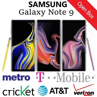 Samsung Galaxy Note 9 128GB | 512GB - (Unlocked) Verizon T-Mobile AT&T Metro • $159.95