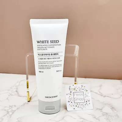 The Face Shop White Seed Exfoliating Cleansing Foam  - 100% Authentic • $17.99