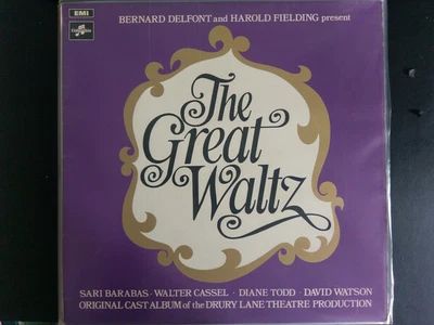 £13.49 • Buy Sari Barabas, Walter Cassel, Diane Todd, David Watson  - The Great Waltz - Or...