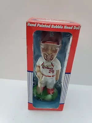 Mark McGwire St Louis Cardinals Hand Painted Bobble Head Doll Collectible Series • $17.99