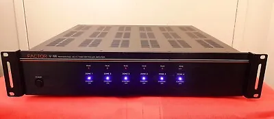FACTOR V-66 V66 Multi Zone/Rooms Stereo Control Amplifier-Home/Industrial-XLNT • $399.99
