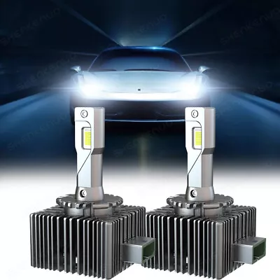 2x D1S D1R LED Headlight Bulb 180W 6000K High Low Beam HID Xenon Conversion Kit • $55.99