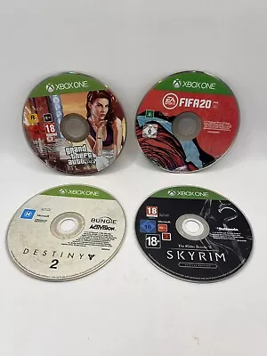 Grand Theft Auto 5 - FIFA 20 - Skyrim - Destiny 2 (Disc Only Xbox One -Series X) • $29.99
