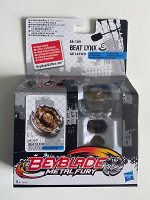 Router Beyblade Beat Lynx BB-109 Metal Fury Hasbro New With Launcher • $36.39