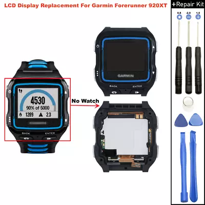 For Garmin 010-01174-00 Forerunner 920XT GPS Watch LCD Screen Glass Replacement • $34.64