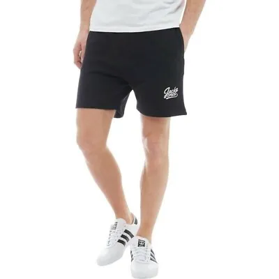 Jack & Jones - Sweat Shorts Comfort Fit Tap Shoe Black UK Large Brand New • £18.50