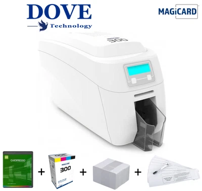 £880 • Buy Magicard 300 Double Sided Colour ID Card Printer. (Only 20 Cards Printed).
