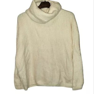 H&M Wool Blend Cowl Neck Oversized Sweater Small • $24.75