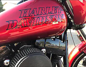 $35 • Buy V-rod Harley Davidson FXDL Night Rod Gas Tank OUTLINE Decals Stickers ANY COLOR
