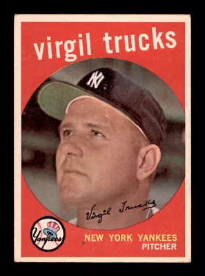 1959 Topps #417 Virgil Trucks • $3