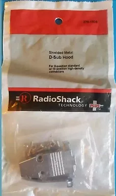 RadioShack Shielded Metal D Sub Hood For 19 & 15 Position 2761508 *FREE SHIPPING • $5.75