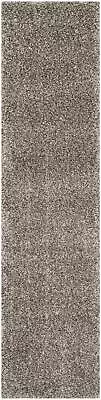 SAFAVIEH Milan Shag Collection 2' X 8' Grey SG180 Solid Non-Shedding Living Room • $85.49