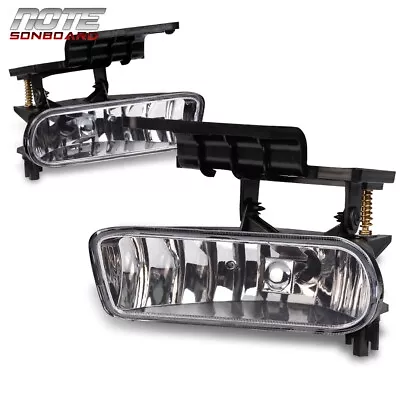 Fog Lights Bumper Driving Lamps For 99-02 Chevy Silverado / 00-06 Tahoe Suburban • $17.89