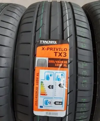 Brand New Rotalla/tracmax 255/45 Zr20 Xl 105y Suv/car Tyres 255 45 20 C+b 69db • $141.80