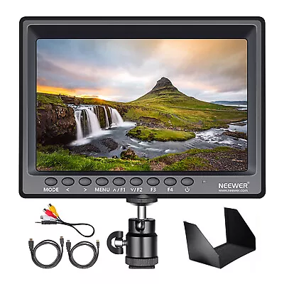 Neewer F100 7-inch 1280x800 IPS Screen Camera Field Monitor 4k Input HDMI Video • $86.99