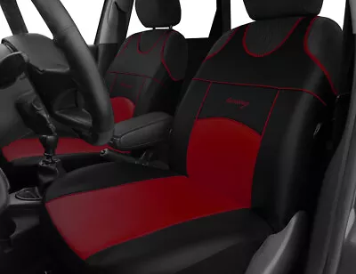 £23.69 • Buy Citroen Saxo Xantia Front Seat Covers Vests T-shirts Artificial Leather