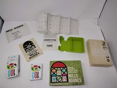 MILLE BORNES French Card Game  Vintage 1962 Complete • $14.50