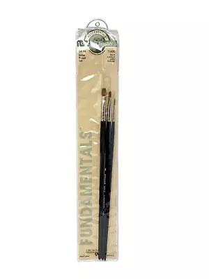 Grumbacher Red Sable Oil Color Brushes 3 Piece Set - Size 4 6 10 • $21.99