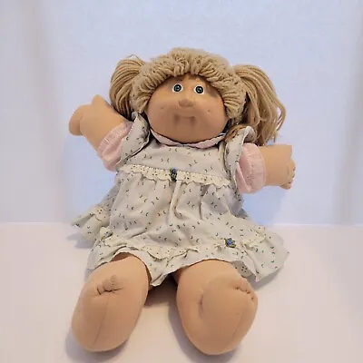 1983 Cabbage Patch Kid HTF  Poodle Girl   Freckles And Green Eyes Head Mold #2 • $34.76