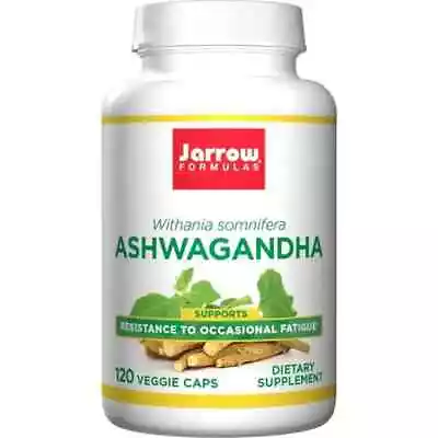 Jarrow Formulas Ashwagandha 300mg Vegicaps 120 Capsules BBE 11/24 • £16.99