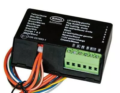 Smart Logic 7 Way Bypass Towing Relay 12N Towbar Wiring Canbus Ring RCT485 • £29.95