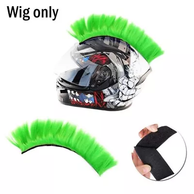 CosplayStyling Mohawk Wig Hair Stickers Hair Accessories Motor Helmet Decor • $12.17