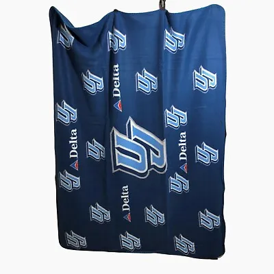$24.95 • Buy Delta Airlines X Utah Jazz Basketball NBA Fleece Blanket 49 X63  RARE