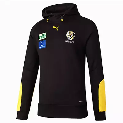 $59.95 • Buy Puma AFL Richmond Tigers Mens Black Pullover Hoodie Size 2XL (New)