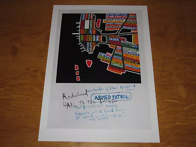 Radiohead - Hail To The Thief 5 - 2003 Uk Promo Poster • £25