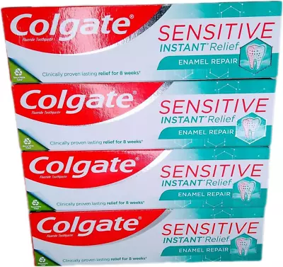 Colgate Sensitive Pro Relief Enamel Repair Toothpaste 75Ml (4 Packs) • £22.90