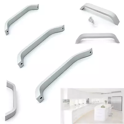 10PCS Kitchen Handles Drawer Pull Wardrobe Cabinet Cupboard Handle Brushed Steel • $29.80