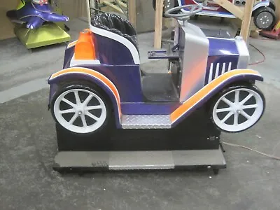  Coin Operated Model T  Kiddie Ride Purple Old Car Antique  • $1400