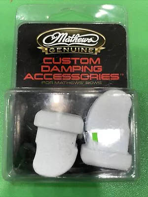 Mathews Archery Custom Damping Accessories Sting Suppressor White • $14.99