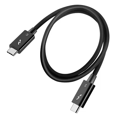 Lenovo Thunderbolt 3 Cable 0.7M 40Gbps 100W 5K 4K Display USB-C Gen 2 Video Cord • $15.90