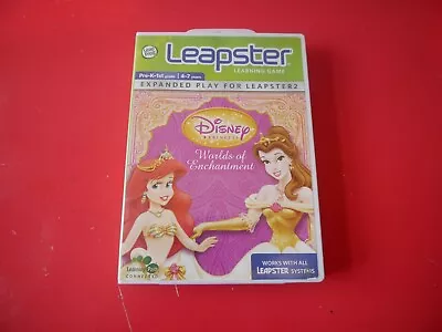 Leapfrog Leapster: Disney Princess: Worlds Of Enchantment Game [GA3] • £4.99