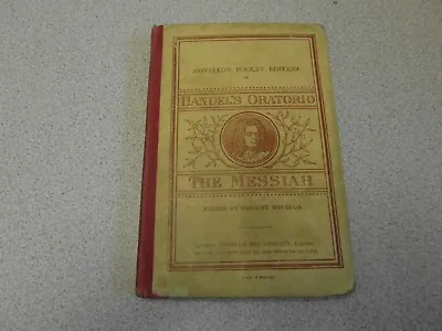 Handel's Oratorio The Messiah - Vocal Score - Novello Pocket Edition Music Book • £2.99
