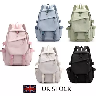 Backpack Korean Japanese Colour University Casual Large Volume • £11.99